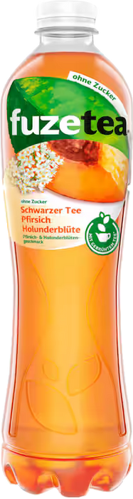 Fuze Tea Pfirsich Holunder - 6 x 1,25 l