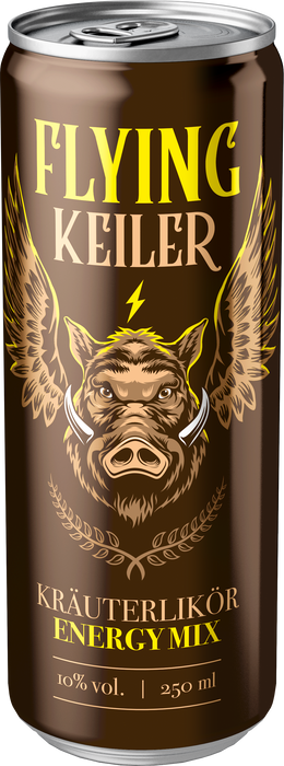 Flying Keiler Kräuter-Energy Mix 10% - 12 x 0,25 l