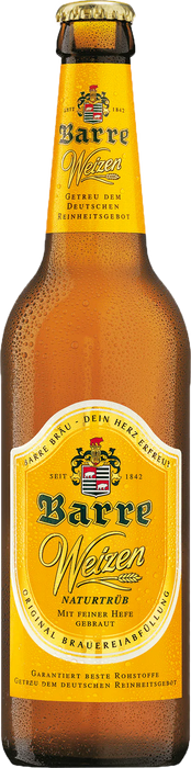 Barre Weizen Naturtrüb - 20 x 0,50 l