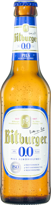 Bitburger 0,0 %  - 24 x 0,33 l