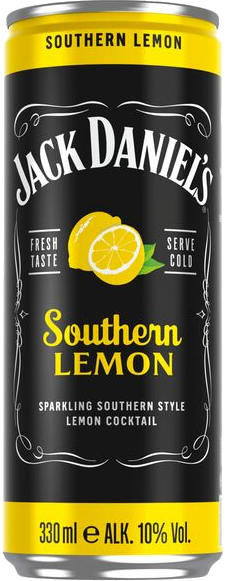 Jack Daniels Southern Lemon - 0,33 l