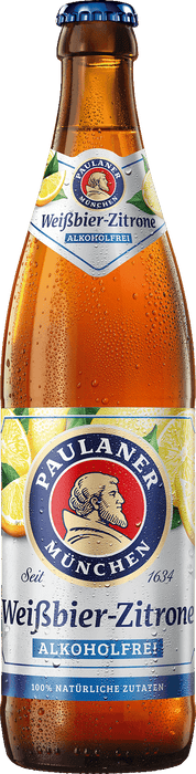 Paulaner HWZ Zitrone Alkoholfrei - 20 x 0,50 l
